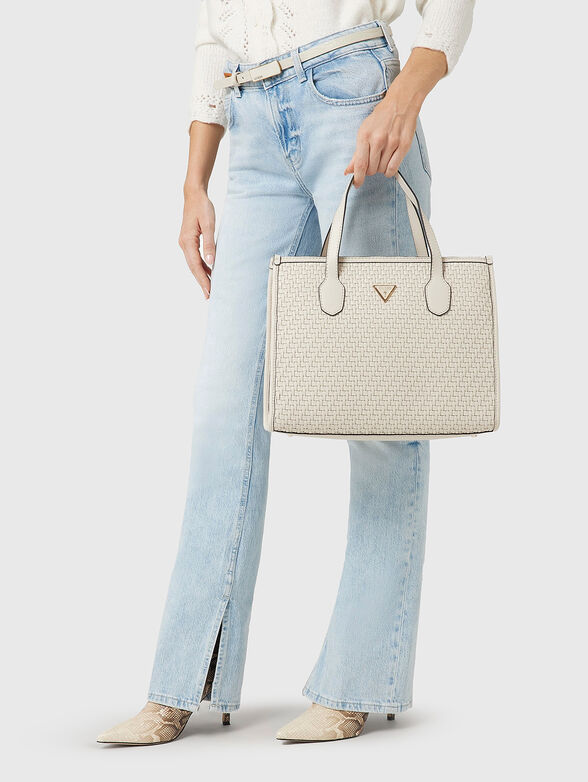 SILVANA 2 woven tote bag - 5