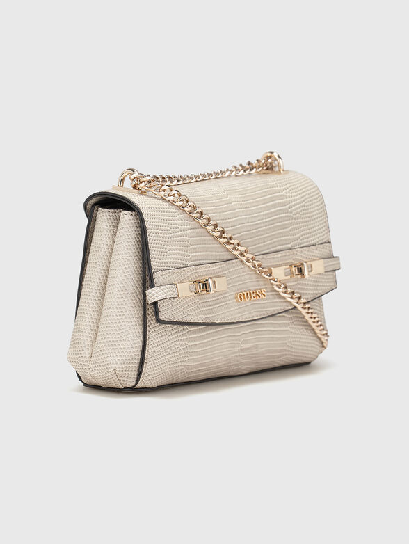 Crossbody bag with an embossed texture - 4