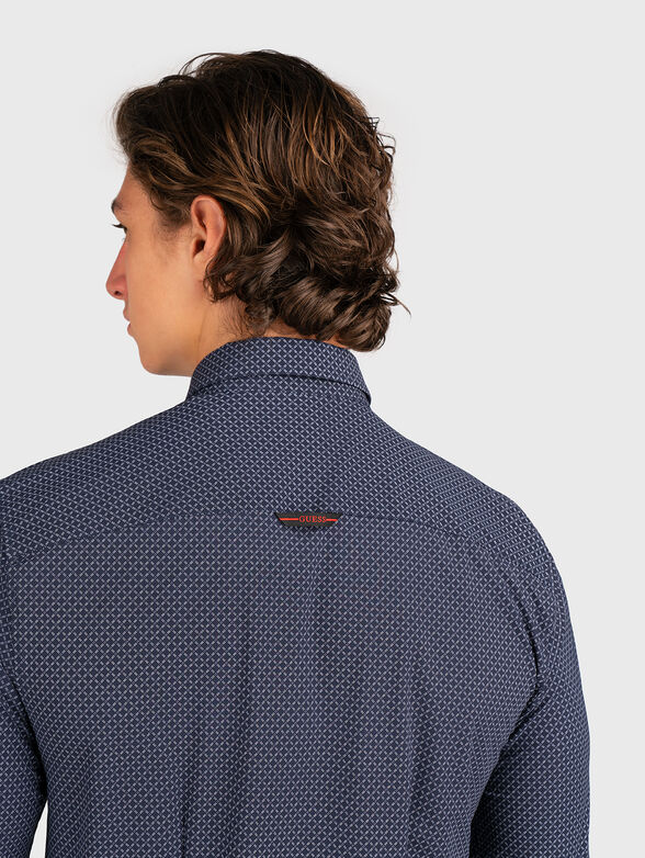 SUNSET dark blue shirt - 4