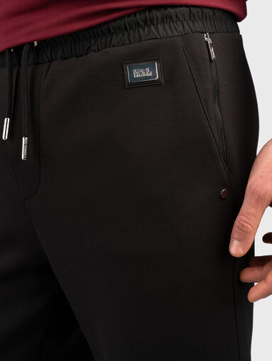 Black sports trousers  - 4