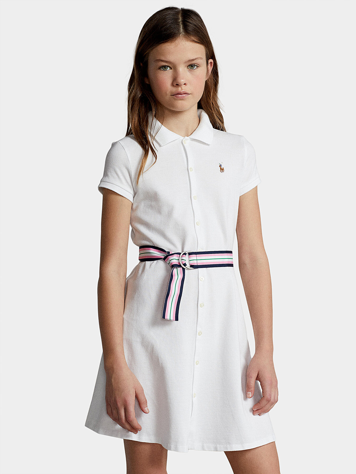 Dress with belt brand POLO RALPH LAUREN Globalbrandsstore en