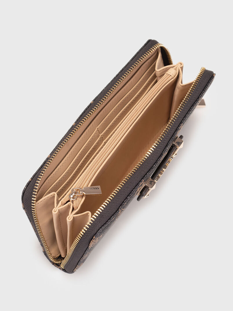 SILIA wallet with 4G print - 3