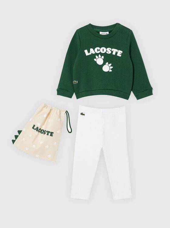 Пижама от две части с торбичка за съхранение - 1