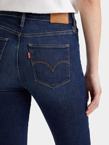720™ dark blue skinny jeans with high waist - 3