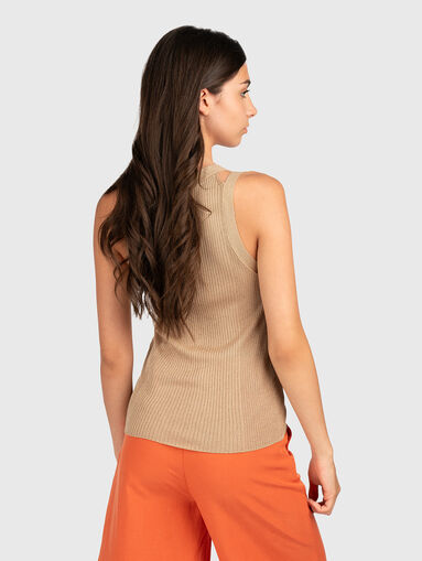 Knitted top with lurex threads - 3