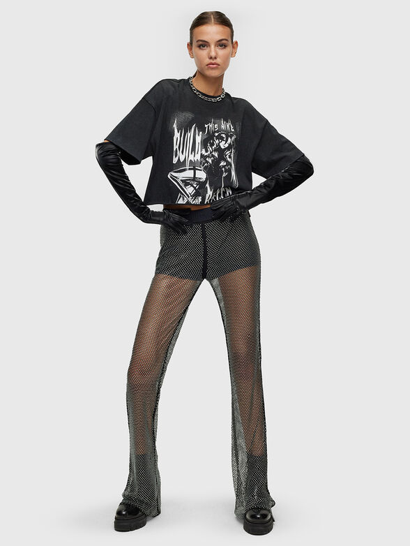 HUGO X BELLA POARCH croped T-shirt - 2