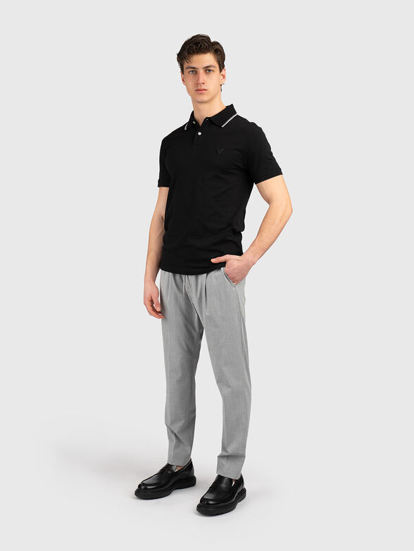 Polo shirt with contrasting trim - 2