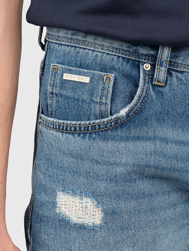 ARGON denim shorts - 4