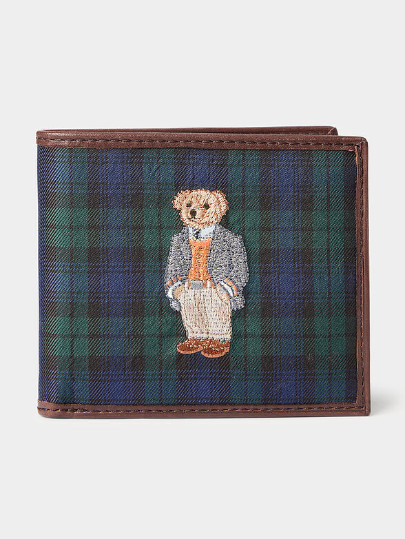 Wallet with Polo Bear embroidery - 1