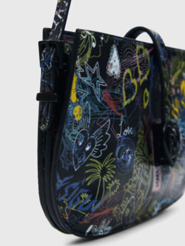 Bag with graffiti print - 4