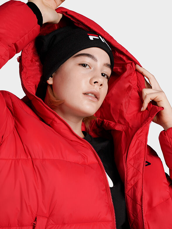 BRONWEN Puffer jacket in beige - 6