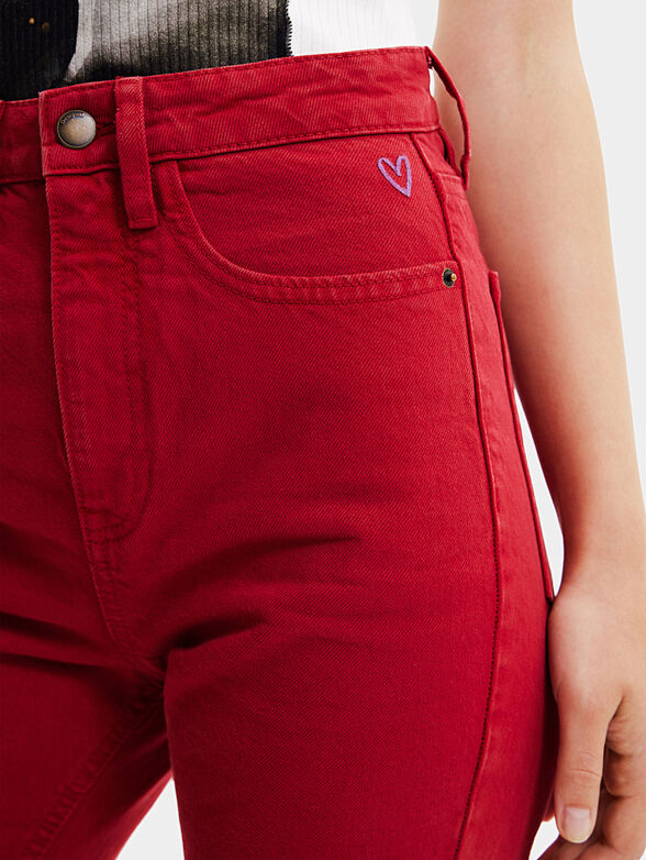 JAVIERA cropped jeans - 5