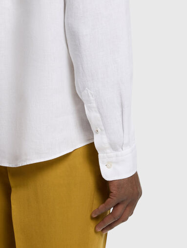 Regular fit linen shirt - 5