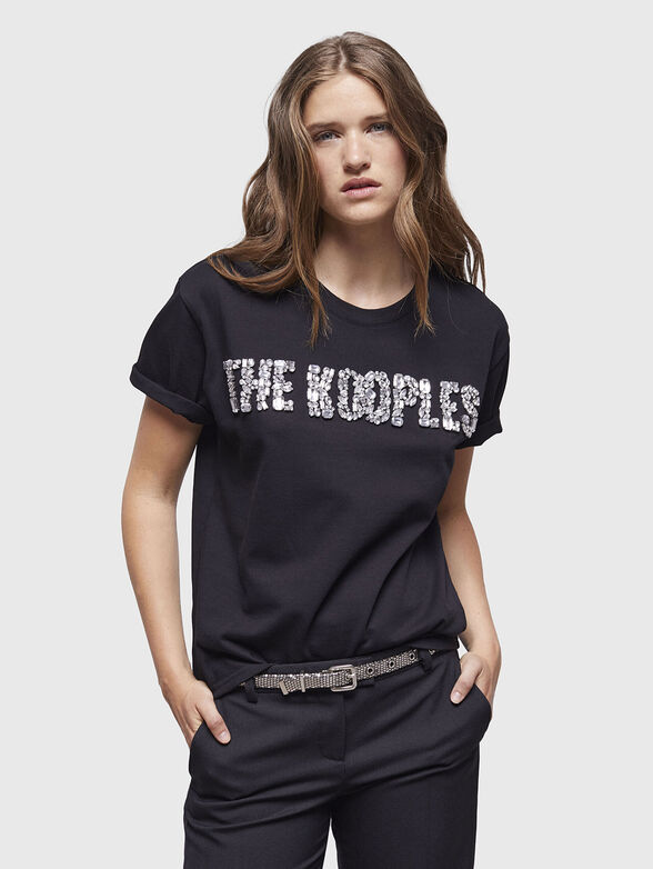 ONLY Onlerin Rhinestone Top Box Jrs T-Shirt Donna