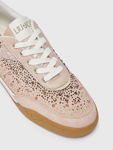 LEWIS 04 sneakers with rhinestone appliqu&eacute;s - 4