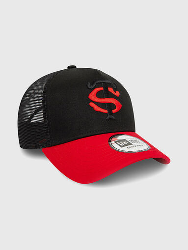 Hat with contrast visor - 3