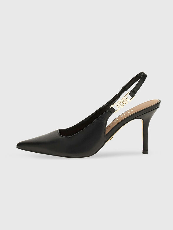 NASSHA4 leather high heeled shoes - 1