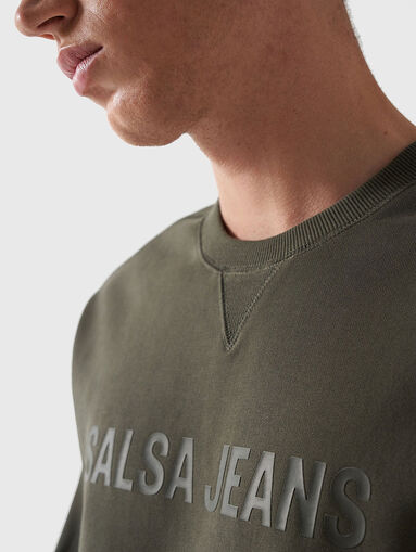 FRENCH TERRY logo sweatshirt  - 5