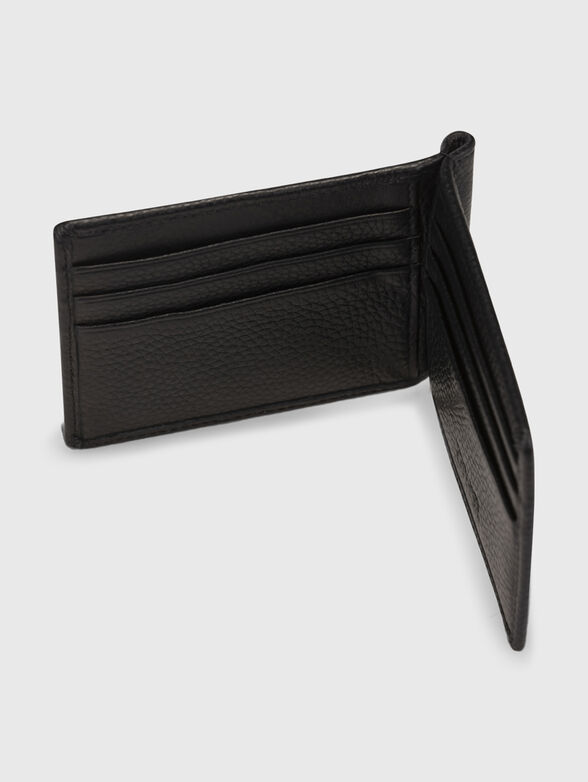 Black cardholder with logo detail - 3