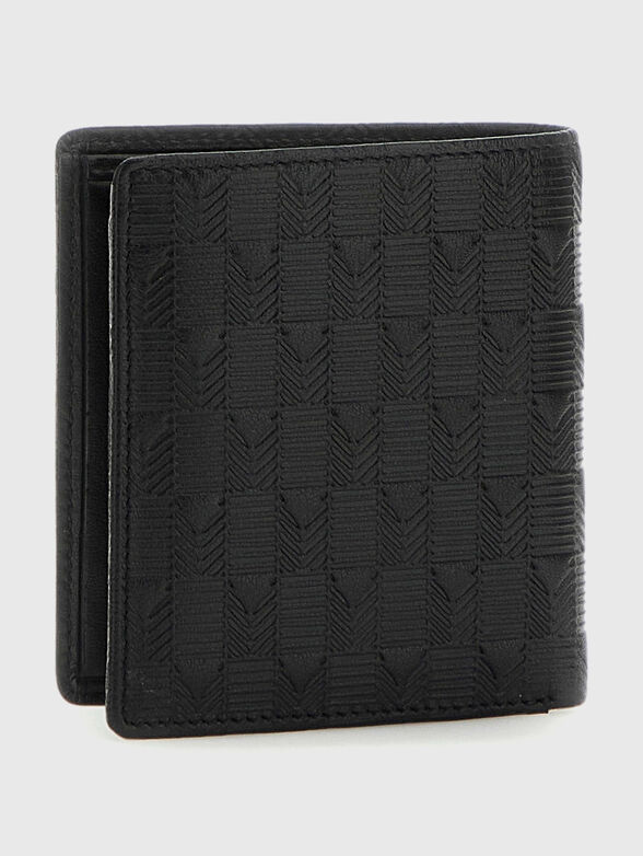 Leather wallet with logo detail - 2