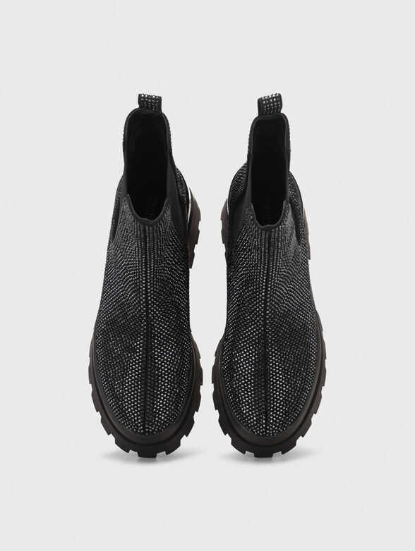 Chelsea boots with rhinestones - 6