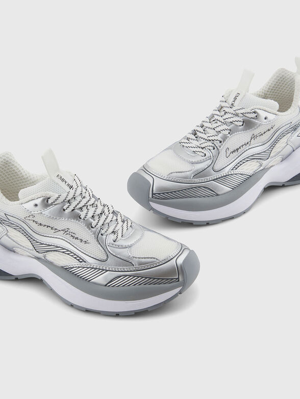 Sneakers with logo - 4