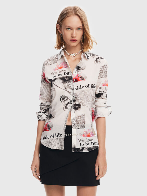 NARA print shirt - 0