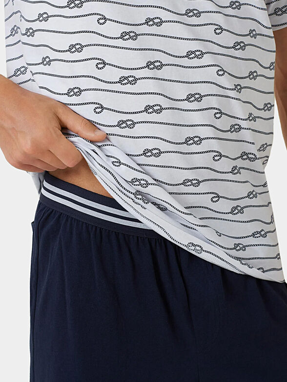 SAILING II pajamas with print - 3