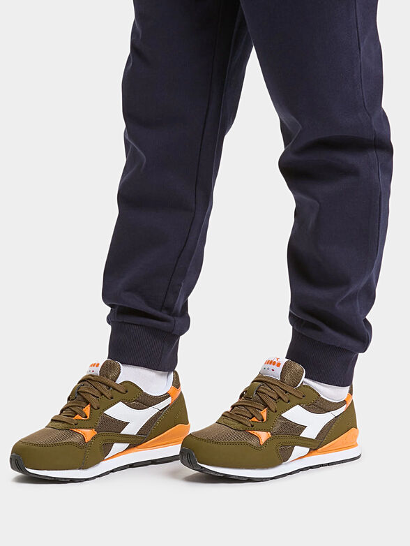 N.92 sneakers with coloured accents - 2