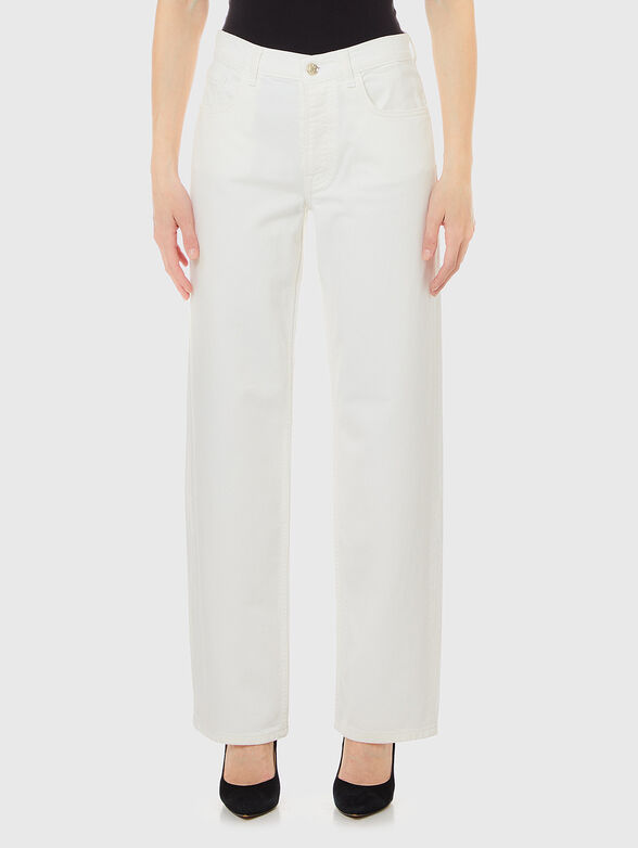 White straight jeans - 0
