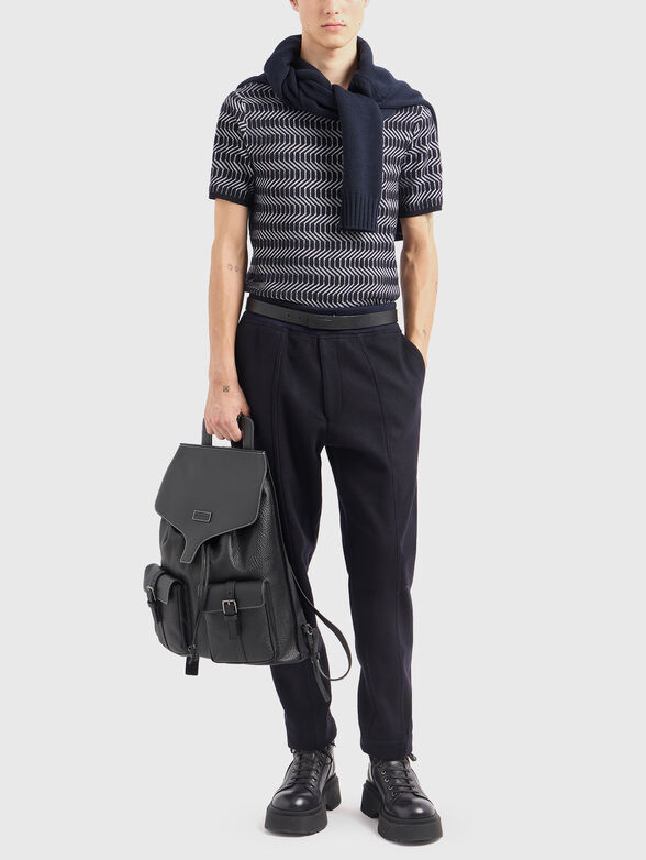 Short-sleeved sweater - 2