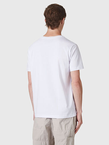 Cotton T-shirt with print - 3