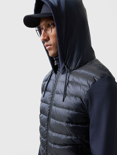 SVEN cotton blend jacket with quilted effect - 5