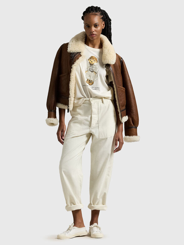 Polo Bear cotton T-shirt with print - 2