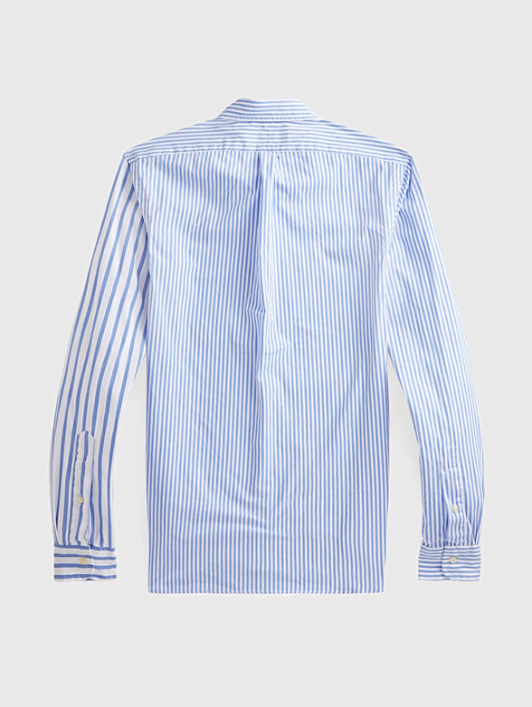 Cotton striped shirt - 1