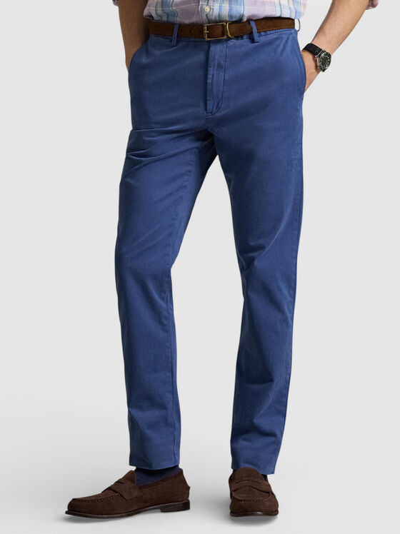 Прав панталон с джобове - 1