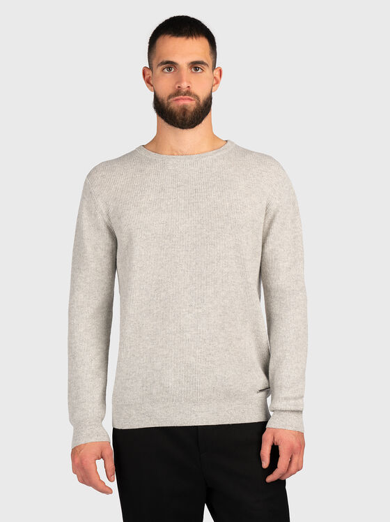 Пуловер от вълна и кашмир - 1