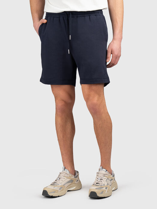 Cotton-blend shorts