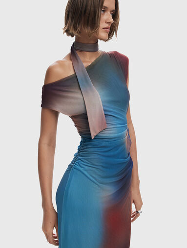 Dress with iridescent effect - 5