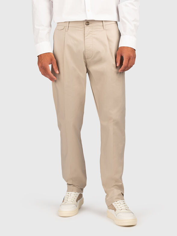 TAYLOR chino pants in beige - 1