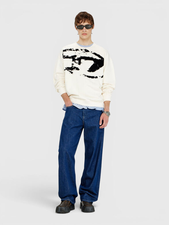 Logo print sweatshirt - 1