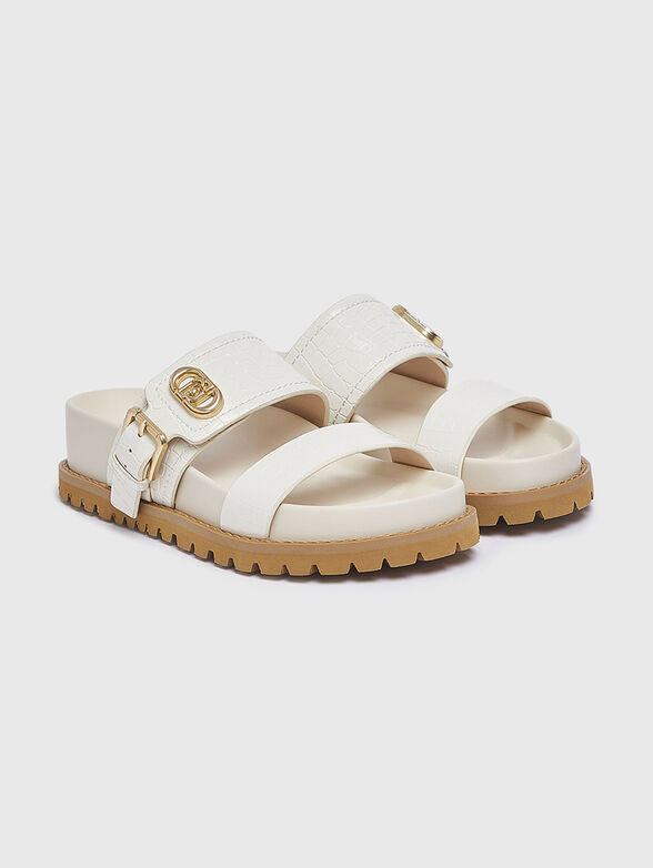 LIVIA 02 sandals with gold tone detail - 2
