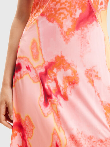 V-neck dress - 4