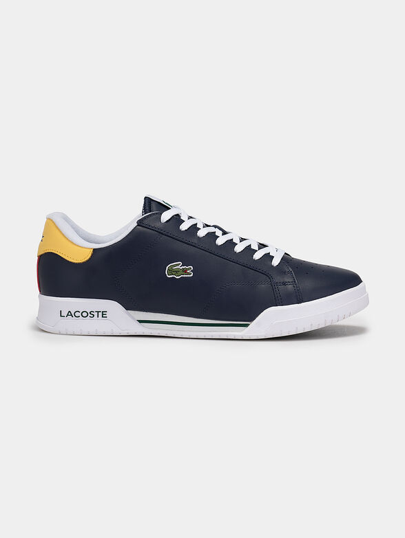 TWIN SERVE dark blue sneakers with accents - 1