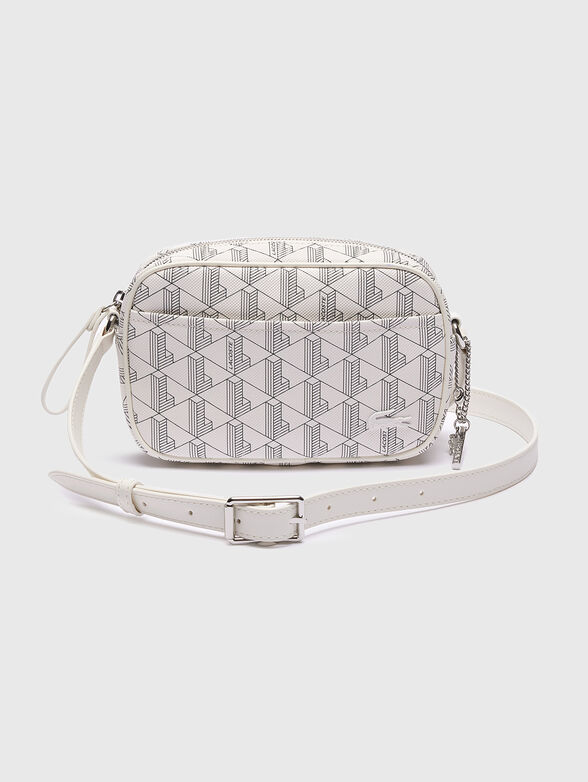 Crossbody bag with contrasting monogram - 1
