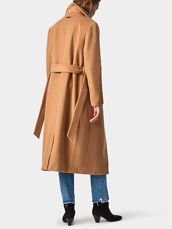 MICA coat in black color - 2