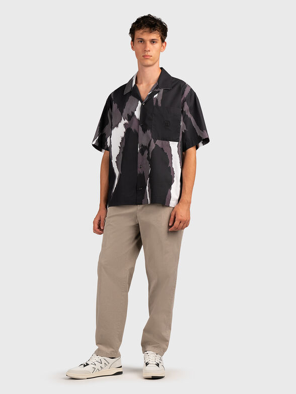 EGEENO shirt with abstract print  - 2