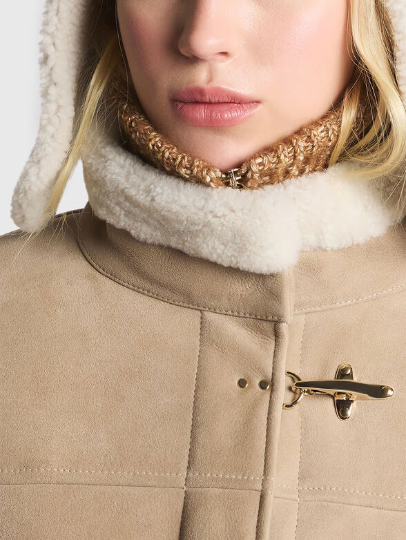 Cropped fur coat - 4