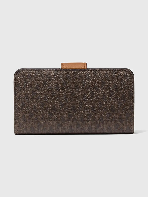 Wallet with monogram logo print - 2