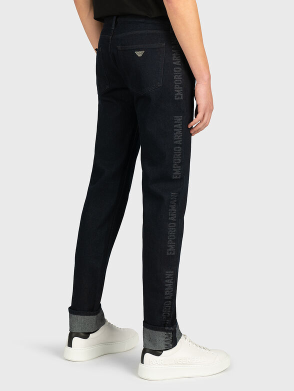 Slim jeans with logo letterings - 3